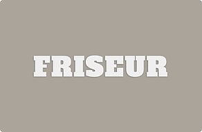 Ladenschilder - Berufsbezeichnung über dem Eingang - custom - glue-cutout - cutout-at-friseur-als-massiver-schriftzug-fassade Ladenschilder - Berufsbezeichnung über dem Eingang - custom - glue-cutout - cutout-at-friseur-als-massiver-schriftzug-fassade