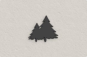 Adressschild - Tannen als freie Silhouette - custom - glue-cutout - cutout-at-zwei-tannen-als-freie-silhouette-bedrucktes-acrylglas Adressschild - Tannen als freie Silhouette - custom - glue-cutout - cutout-at-zwei-tannen-als-freie-silhouette-bedrucktes-acrylglas