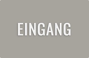 Schild für Büro-Arbeitswelt - Wegweiser zum Eingang - custom - glue-cutout - cutout-de-eingang-als-schriftzug-in-weiem-hartschaum