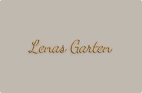 Gartenschilder aus Holz - Name des Gartens in Schreibschrift - bambou - glue-cutout - cutout-de-name-des-gartens-in-schreibschrift-massivholz
