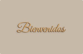 Placas de Bienvenida - Bienvenida en letra manuscrita - bambou - glue-cutout - cutout-es-bienvenida-manuscrita-en-chapa-de-bambu-puerta-de-casa
