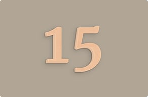 Placas de Números en Madera - Número de casa en relieve grueso - okoume - glue-cutout - cutout-es-numero-de-casa-en-madera-maciza-fachada