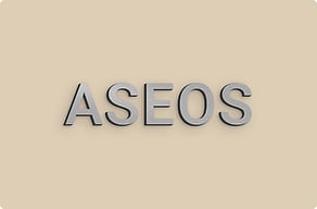 Placas para aseos - Palabra de aseos en letras sueltas - brosse - glue-cutout - cutout-es-palabra-de-aseos-en-aluminio-cepillado-puerta-o-pasillo
