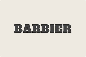 Plaque Professionnelle Coiffeur - Enseigne massive vintage - custom - glue-cutout - cutout-fr-barbier-massif-esprit-vintage-devanture