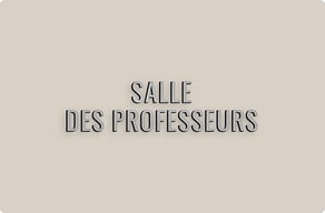 Pancarte de porte pour école - Mention de salle découpée - brosse - glue-cutout - cutout-fr-mention-de-salle-en-alu-brosse
