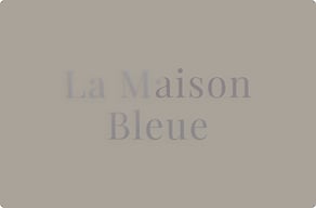 Plaque Numéro de maison bleue  - Nom de maison élégant - bleu - glue-cutout - cutout-fr-nom-de-maison-bleu-aux-delies-classiques