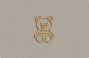 Plaque de porte salle de jeux - Ourson en placage bambou - bambou - glue-cutout - cutout-fr-ourson-en-bois-massif-chambre-d-enfant Plaque de porte salle de jeux - Ourson en placage bambou - bambou - glue-cutout - cutout-fr-ourson-en-bois-massif-chambre-d-enfant