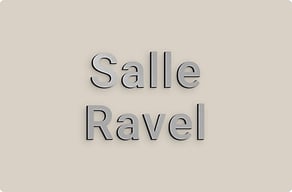 Panneau directionnel personnalisé - Nom de salle en relief - brosse - glue-cutout - cutout-fr-salle-ravel-en-alu-brosse-etage-de-bureaux