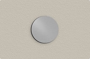 Custom Dibond sign panels - Round marker to sit beside the entrance - brosse - glue-cutout - cutout-gb-cut-out-disc-in-brushed-composite-beside-the-entrance Custom Dibond sign panels - Round marker to sit beside the entrance - brosse - glue-cutout - cutout-gb-cut-out-disc-in-brushed-composite-beside-the-entrance