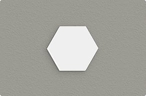 Modern House Number Signs - Hexagonal marker to sit beside the number - custom - glue-cutout - cutout-gb-cut-out-hexagon-in-white-pvc-beside-the-number Modern House Number Signs - Hexagonal marker to sit beside the number - custom - glue-cutout - cutout-gb-cut-out-hexagon-in-white-pvc-beside-the-number
