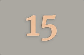 Wood Signs - House number for the front garden wall - okoume - glue-cutout - cutout-gb-house-number-in-solid-okoume-front-garden-wall