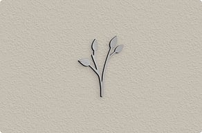 Cottage House Signs - Leaf sprig beside the name - brosse - glue-cutout - cutout-gb-leaf-sprig-in-brushed-aluminium-beside-the-house-name Cottage House Signs - Leaf sprig beside the name - brosse - glue-cutout - cutout-gb-leaf-sprig-in-brushed-aluminium-beside-the-house-name
