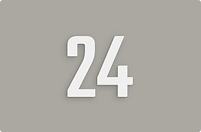 Camping Signs - Pitch number for the touring field - custom - glue-cutout - cutout-gb-pitch-number-in-printed-pvc-touring-pitch