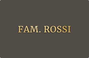 Targhette per porta in ottone - Cognome di famiglia in stile classico - poli-noir - glue-cutout - cutout-it-cognome-di-famiglia-in-ottone-lucido-porta-di-casa