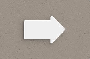 Segnaletica per hotel e alberghi - Freccia direzionale da corridoio - custom - glue-cutout - cutout-it-freccia-direzionale-in-pvc-espanso-corridoio-d-albergo