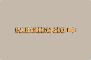 Targhe a forma di freccia - Freccia da viale - bambou - glue-cutout - cutout-it-freccia-e-parola-in-legno-okume-viale-e-parcheggio