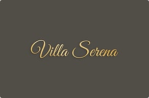 Targhe con nome casa - Nome della villa in corsivo inglese - poli-noir - glue-cutout - cutout-it-nome-della-villa-in-ottone-corsivo-inglese
