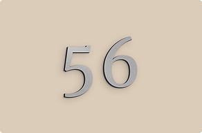 Cartelli stradali - Numero civico in cifra grande - brosse - glue-cutout - cutout-it-numero-civico-in-alluminio-spazzolato-muro-d-ingresso Cartelli stradali - Numero civico in cifra grande - brosse - glue-cutout - cutout-it-numero-civico-in-alluminio-spazzolato-muro-d-ingresso
