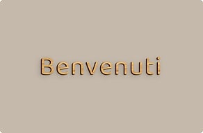 Targhe in diversi materiali - Parola di benvenuto a rilievo - bambou - glue-cutout - cutout-it-parola-di-benvenuto-in-bambu-ingresso-di-casa