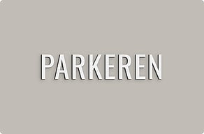 Aluminium Borden - Parkeeraanduiding in losse letters - custom - glue-cutout - cutout-nl-parkeerwoord-in-wit-aluminium-buitenmuur