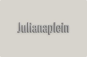 Straatnaamborden - Pleinnaam in strakke letters - brosse - glue-cutout - cutout-nl-pleinnaam-in-geborsteld-aluminium-tuinmuur