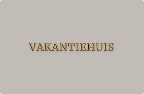Borden Vakantiewoning - Vakantiewoord in reliëf - chene - glue-cutout - cutout-nl-vakantiewoord-in-fijn-eikenfineer-halwand
