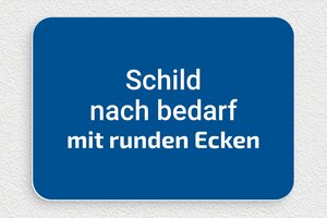 Blaues Schild - de-blaue-farbe-schild-002-3 - 200 x 140 mm - bleu-blanc - none - de-blaue-farbe-schild-002-3