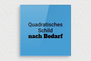 Blaues Schild - de-blaue-farbe-schild-002-5 - 120 x 120 mm - custom - none - de-blaue-farbe-schild-002-5