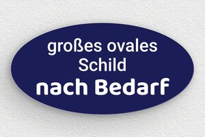 Blaues Schild - de-blaue-farbe-schild-003-4 - 300 x 150 mm - bleu-marine-blanc - none - de-blaue-farbe-schild-003-4