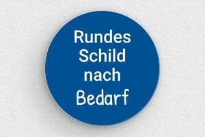 Blaues Schild - de-blaue-farbe-schild-004-1 - 120 x 120 mm - bleu-blanc - none - de-blaue-farbe-schild-004-1