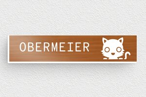 Briefkastenschild aus Holz - de-briefkasten-schild-holz-002-2 - 70 x 15 mm - poirier-blanc - none - de-briefkasten-schild-holz-002-2