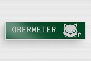 Briefkastenschild selbstklebend - de-briefkasten-schild-selbst-klebend-002-2 - 70 x 15 mm - vert-nopaint - glue - de-briefkasten-schild-selbst-klebend-002-2