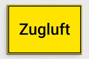 Hinweisschilder - de-buro-hinweis-schild-002-1 - 150 x 100 mm - jaune-noir - glue - de-buro-hinweis-schild-002-1