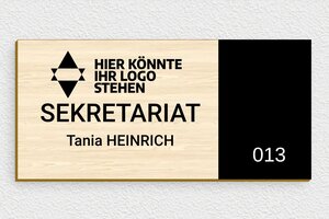 Büroschilder - de-buro-schild-08-1 - 210 x 100 mm - erable - glue - de-buro-schild-08-1