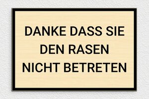 Gartenschilder aus holz - de-garten-schild-holz-004-1 - 300 x 200 mm - erable-noir - glue - de-garten-schild-holz-004-1