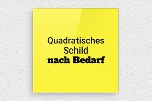 Gelbes Schild - de-gelbe-farbe-schild-002-5 - 120 x 120 mm - custom - none - de-gelbe-farbe-schild-002-5