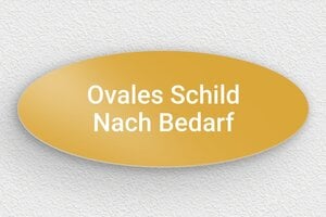 Gelbes Schild - de-gelbe-farbe-schild-003-3 - 150 x 60 mm - or - none - de-gelbe-farbe-schild-003-3