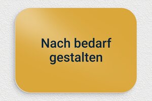 Goldenes Schild - de-gold-farbe-schild-003-5 - 200 x 140 mm - or-bleu - none - de-gold-farbe-schild-003-5