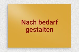 Goldenes Schild - de-gold-farbe-schild-004-1 - 200 x 140 mm - or-rouge - none - de-gold-farbe-schild-004-1