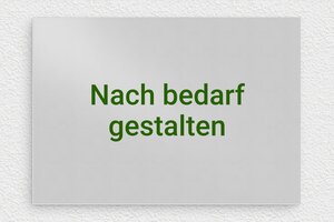 Graues Schild - de-grau-farbe-schild-002-1 - 200 x 140 mm - anodise-vert - none - de-grau-farbe-schild-002-1