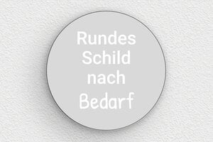 Graues Schild - de-grau-farbe-schild-004-4 - 120 x 120 mm - custom - none - de-grau-farbe-schild-004-4