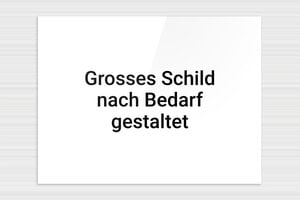 Schild nach Form - de-grosses-schild-001-3 - 800 x 600 mm - custom - none - de-grosses-schild-001-3