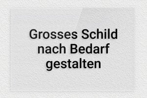 Schild nach Form - de-grosses-schild-003-2 - 300 x 200 mm - transparent - none - de-grosses-schild-003-2