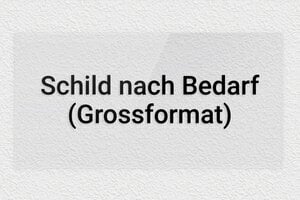 Schild nach Form - de-grosses-schild-004-3 - 600 x 300 mm - transparent - none - de-grosses-schild-004-3