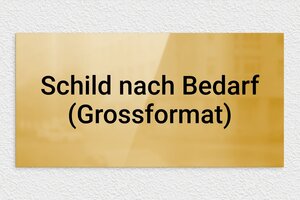 Schild nach Form - de-grosses-schild-004-5 - 600 x 300 mm - poli - none - de-grosses-schild-004-5