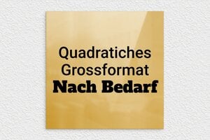 Großes Schild - de-grosses-schild-005-2 - 300 x 300 mm - poli - none - de-grosses-schild-005-2