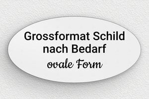 Schild nach Form - de-grosses-schild-006-1 - 300 x 150 mm - gris-noir - none - de-grosses-schild-006-1