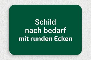 Schild nach Farbe - de-grun-farbe-schild-003-3 - 200 x 140 mm - vert-sapin-blanc - none - de-grun-farbe-schild-003-3