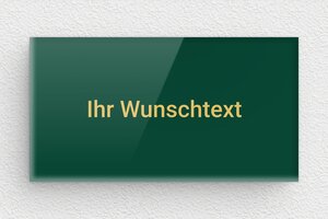 Plexiglasschilder - de-grun-farbe-schild-004-1 - 65 x 35 mm - vert-or - none - de-grun-farbe-schild-004-1