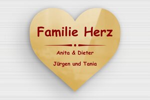 Herzförmiges Schild - de-herz-formig-schild-002-2 - 90 x 83 mm - poli-rouge - none - de-herz-formig-schild-002-2